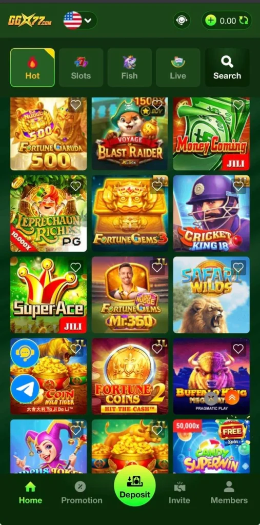 ggx77 games