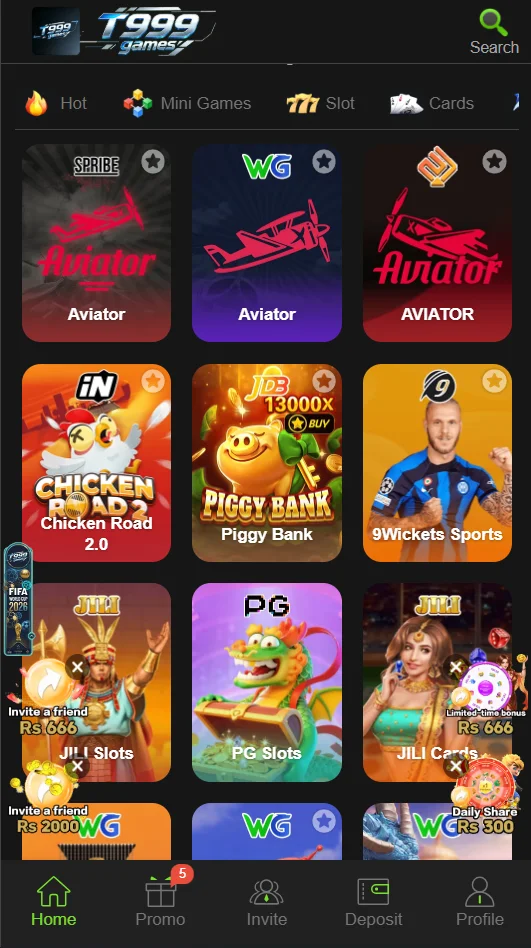 t999 apps